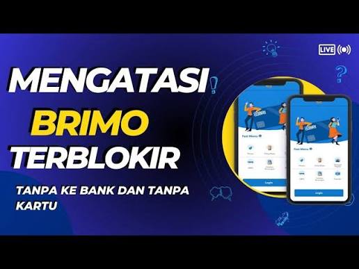 Cara buka blokir BRImo salah PIN 3 kali lewat HP